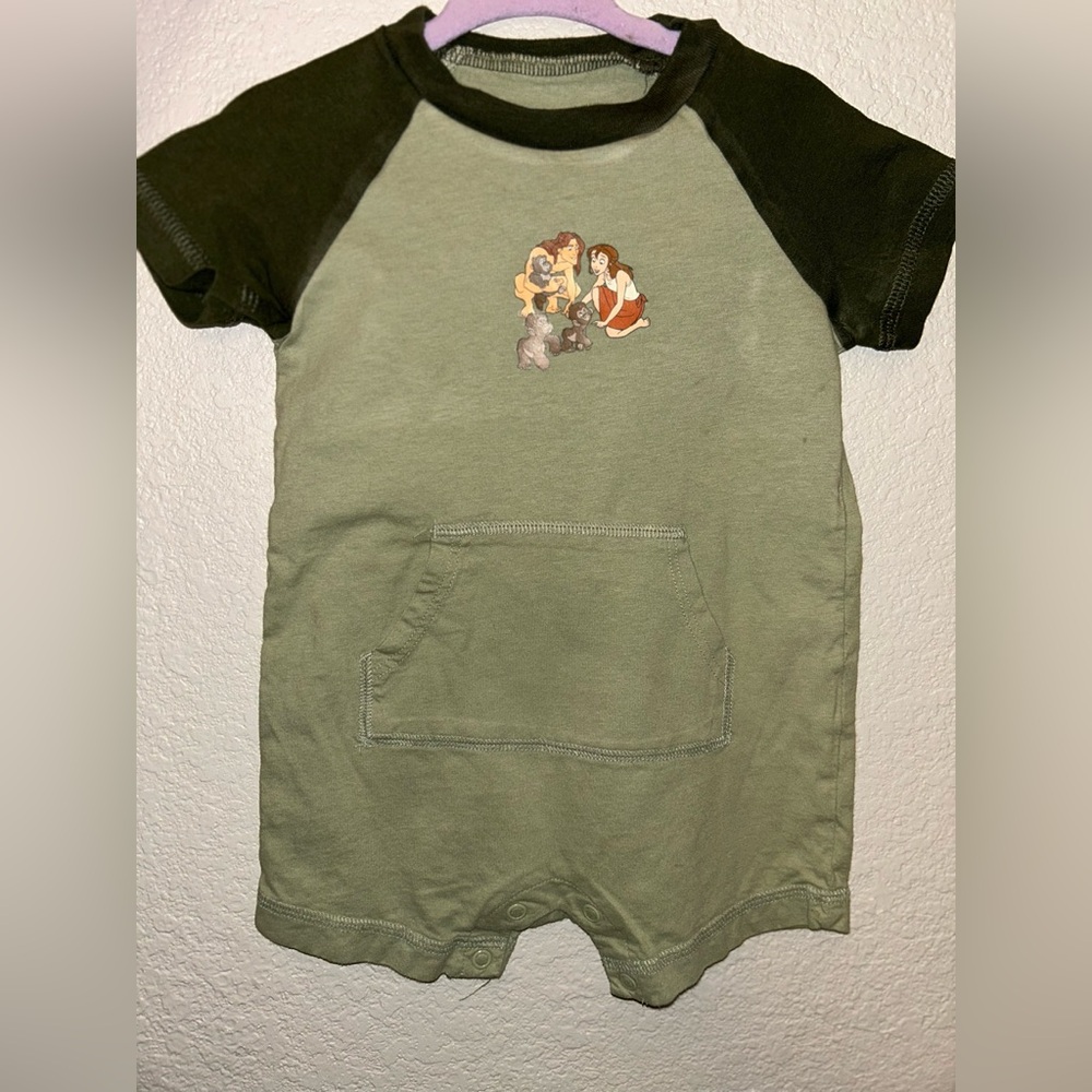 Carter's Green and Black Kids One Piece